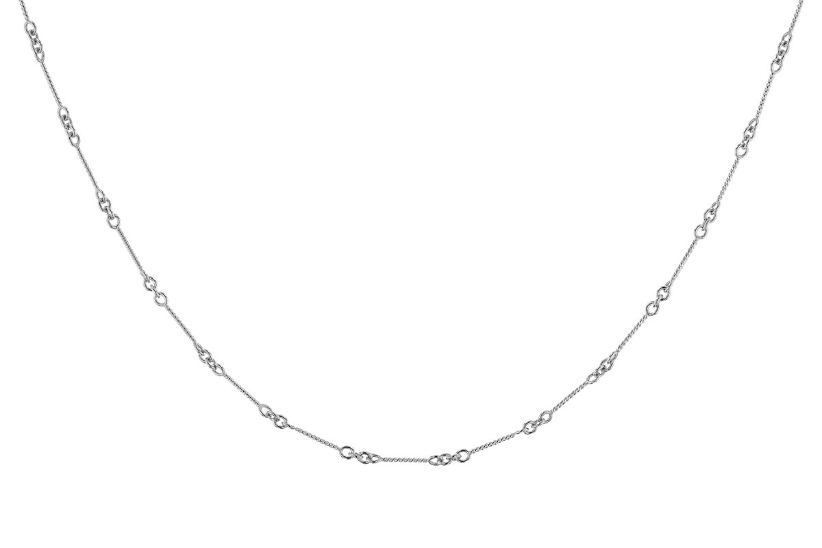 A328-60610: TWIST CHAIN (22IN, 0.8MM, 14KT, LOBSTER CLASP)