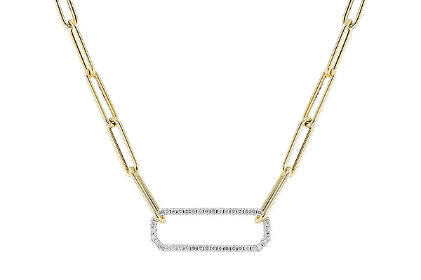 B328-55174: NECKLACE .50 TW (17 INCHES)