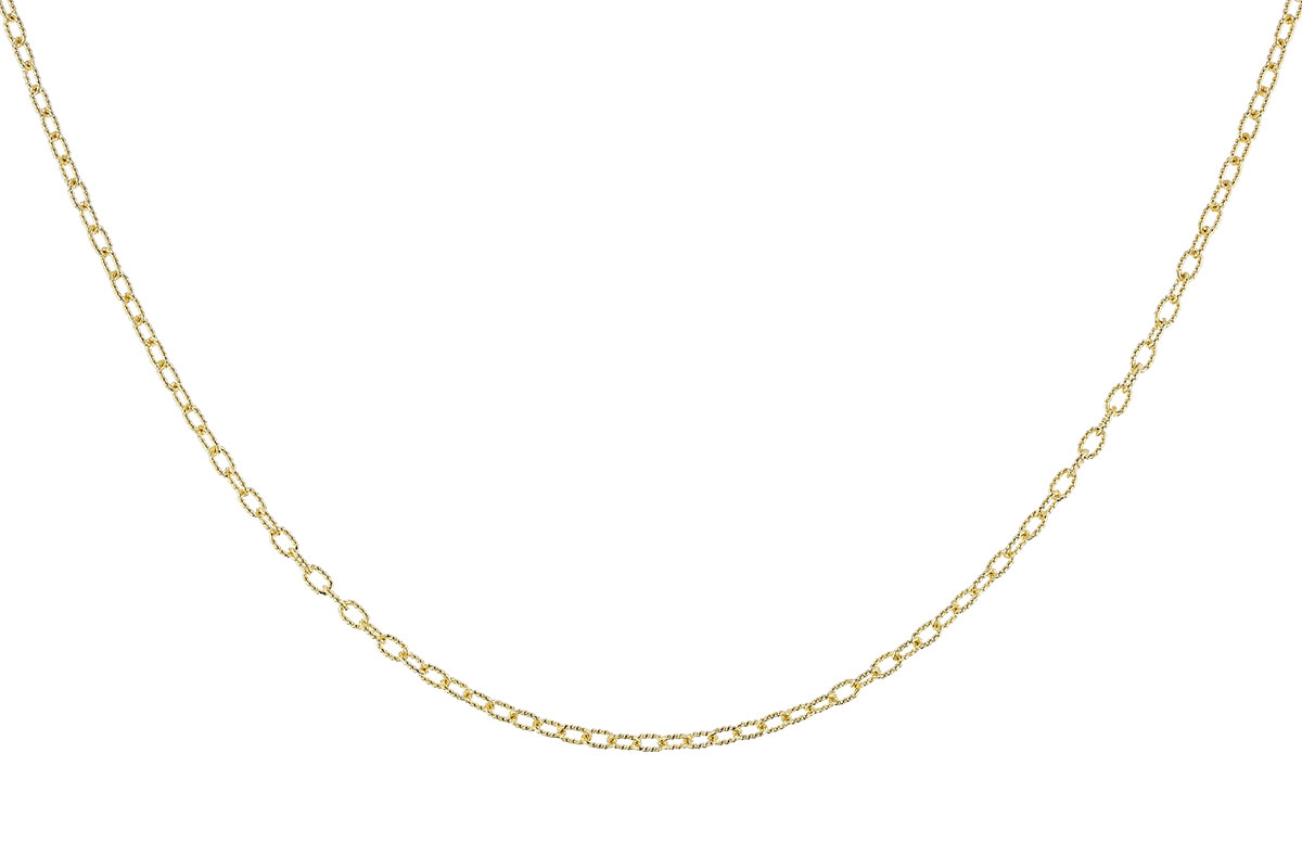 B328-60610: ROLO LG (18IN, 2.3MM, 14KT, LOBSTER CLASP)