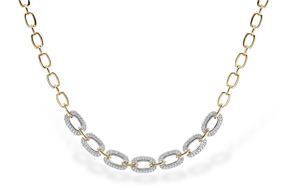 E328-56019: NECKLACE 1.95 TW (17 INCHES)