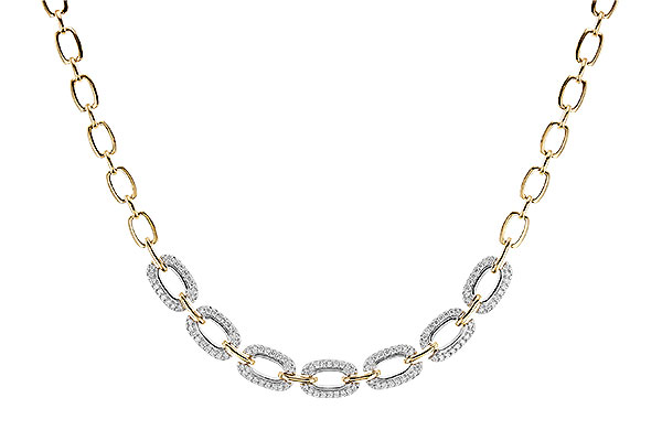 E328-56019: NECKLACE 1.95 TW (17 INCHES)