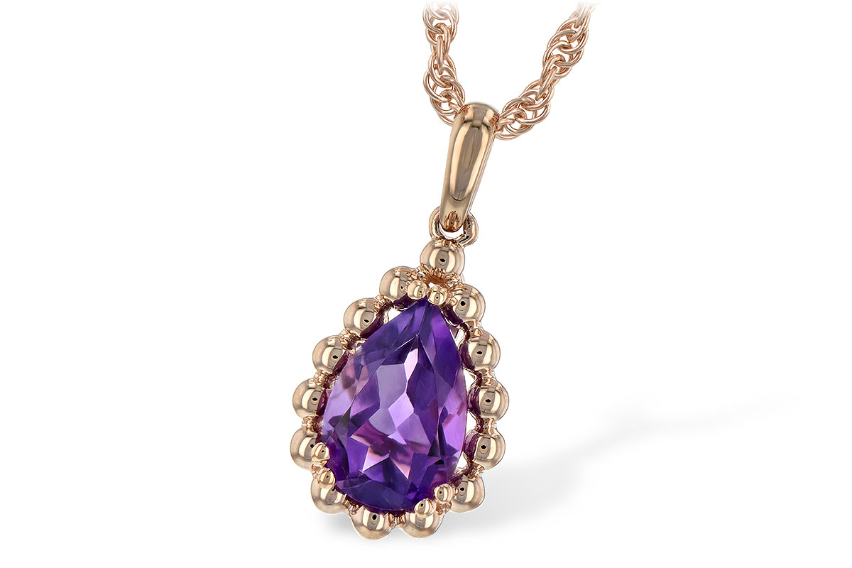 G244-04246: NECKLACE 1.06 CT AMETHYST