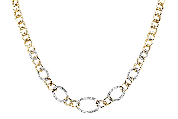 G328-56064: NECKLACE 1.15 TW (17")